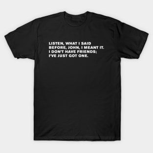 Sherlock Quote T-Shirt